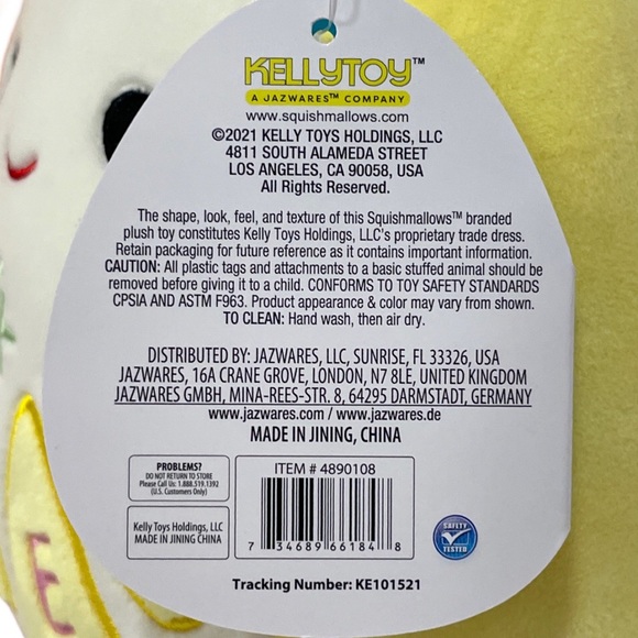 Squishmallows Official Kellytoy Orin Orange & Leticia Lemon BFF 4 EVER Plushies - Picture 10 of 11